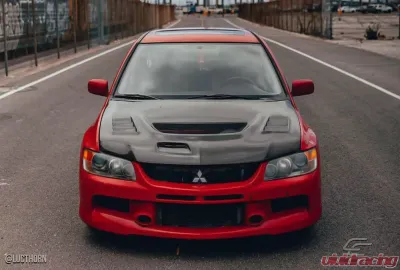 2003-2006 Mitsubishi Lancer Evolution 8 9 Carbon Creations C-1 Hood - 1 Piece - 103203