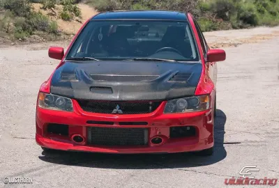 2003-2006 Mitsubishi Lancer Evolution 8 9 Carbon Creations C-1 Hood - 1 Piece - 103203