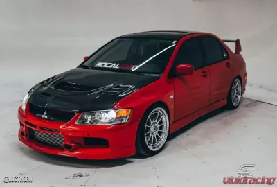 2003-2006 Mitsubishi Lancer Evolution 8 9 Carbon Creations C-1 Hood - 1 Piece - 103203