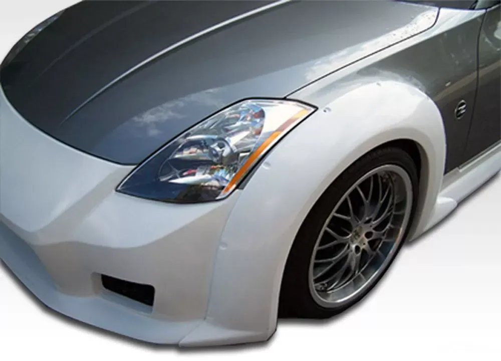 2003-2008 Nissan 350Z Z33 Duraflex B-2 Wide Body Front Fenders - 2 Piece - 103348