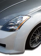 2003-2008 Nissan 350Z Z33 Duraflex B-2 Wide Body Front Fenders - 2 Piece                                     - 103348 - Image 9