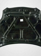 2006-2012 Mitsubishi Eclipse Carbon Creations OEM Look Hood - 1 Piece                                     - 103391 - Image 6