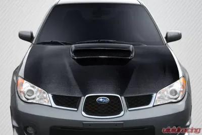 2006-2007 Subaru Impreza WRX STI Carbon Creations STI Look Hood - 1 Piece - 103413