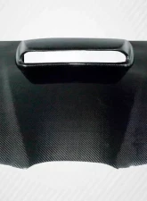 2006-2007 Subaru Impreza WRX STI Carbon Creations STI Look Hood - 1 Piece                                     - 103413 - Image 2