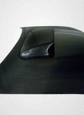 2006-2007 Subaru Impreza WRX STI Carbon Creations STI Look Hood - 1 Piece                                     - 103413 - Image 4