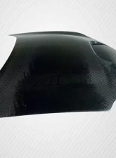 2000-2005 Dodge Neon Carbon Creations SRT Look Hood - 1 Piece                                     - 103416 - Image 8