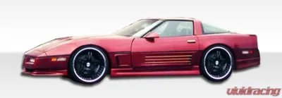 1984-1996 Chevrolet Corvette C4 Duraflex GTO Side Skirts Rocker Panels - 2 Piece - 103451