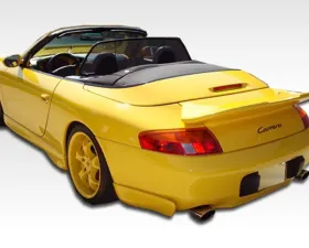 1999-2001 Porsche 996 Carrera Duraflex GT-3 Look Rear Add Ons Spat Bumper Extensions (non turbo) - 2 Piece