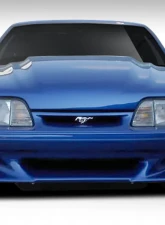 1987-1993 Ford Mustang Duraflex Stalker Front Bumper Cover - 1 Piece                                     - 103760 - Image 2