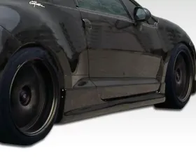 2006-2012 Mitsubishi Eclipse Duraflex Spirit Side Skirts Rocker Panels - 2 Piece