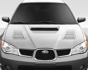 2006-2007 Subaru Impreza WRX STI Duraflex C-1 Hood - 1 Piece