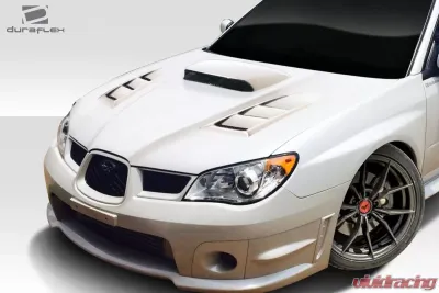 2006-2007 Subaru Impreza WRX STI Duraflex C-1 Hood - 1 Piece - 114024