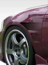 1992-1995 Honda Civic 4DR Duraflex GT Concept Fenders - 2 Piece                                     - 104197 - Image 6