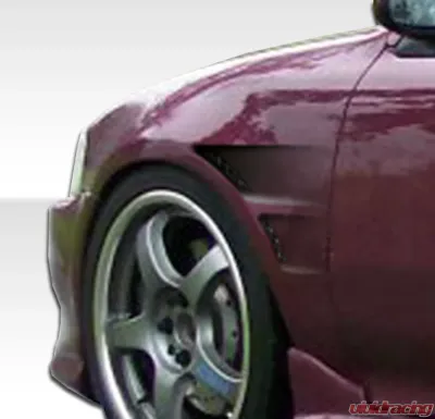 1992-1995 Honda Civic 4DR Duraflex GT Concept Fenders - 2 Piece - 104197