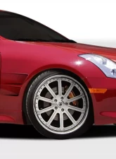 2003-2007 Infiniti G Coupe G35 Duraflex GT Concept Fenders - 2 Piece                                     - 104207 - Image 6