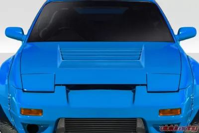 1989-1994 Nissan 240SX S13 Duraflex D-1 Hood - 1 Piece - 104222