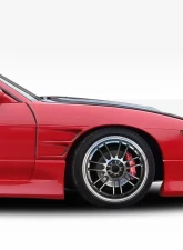 1989-1994 Nissan Silvia S13 Duraflex D-1 Sport Fenders - 2 Piece                                     - 104235 - Image 2