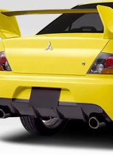 2003-2006 Mitsubishi Lancer Evolution 8 9 Duraflex MR Edition Rear Bumper Cover - 1 Piece                                     - 104457 - Image 2