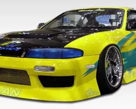 1995-1996 Nissan 240SX S14 Duraflex Type U Front Bumper Cover - 1 Piece