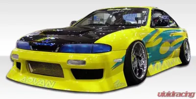 1995-1996 Nissan 240SX S14 Duraflex Type U Front Bumper Cover - 1 Piece - 104626
