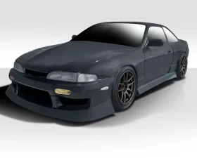 1995-1996 Nissan 240SX S14 Duraflex Type U Body Kit - 4 Piece