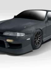 1995-1996 Nissan 240SX S14 Duraflex Type U Body Kit - 4 Piece                                     - 104627 - Image 20