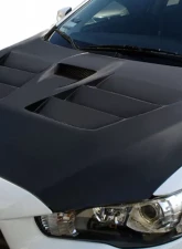 2008-2017 Mitsubishi Lancer / Lancer Evolution 10 Duraflex GT Concept Hood - 1 Piece                                     - 104642 - Image 6
