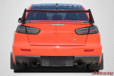 2008-2017 Mitsubishi Lancer / Lancer Evolution 10 Lancer Carbon Creations GT Concept Wing Trunk Lid Spoiler - 1 Piece - 104645