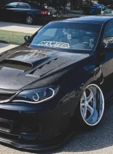 2008-2011 Subaru Impreza 2008-2014 WRX STI Carbon Creations Dritech GT Concept Hood - 1 Piece                                     - 104657 - Image 2