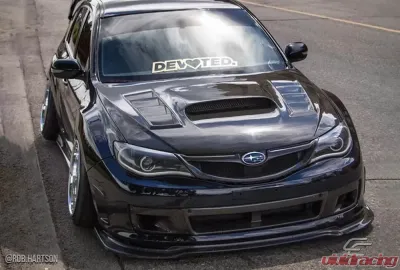2008-2011 Subaru Impreza 2008-2014 WRX STI Carbon Creations Dritech GT Concept Hood - 1 Piece - 104657