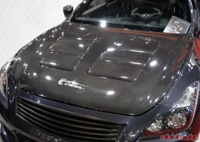 2008-2015 Infiniti G37 | Q60 Carbon Creations GT Concept Hood - 1 Piece - 104662