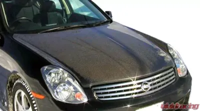 2003-2004 Infiniti G Sedan G35 Carbon Creations OEM Look Hood - 1 Piece - 104739