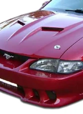 1994-1998 Ford Mustang Duraflex Mach 2 Hood - 1 Piece                                     - 104771 - Image 14