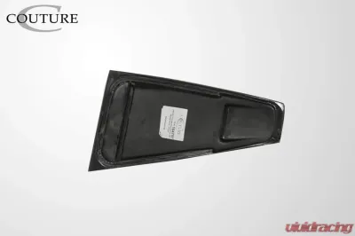 2005-2009 Ford Mustang Couture Urethane CVX Window Scoop Louvers - 2 Piece - 104797