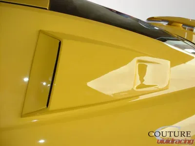 2005-2009 Ford Mustang Couture Urethane CVX Window Scoop Louvers - 2 Piece - 104797