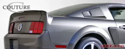 2005-2009 Ford Mustang Couture Urethane CVX Window Scoop Louvers - 2 Piece - 104797