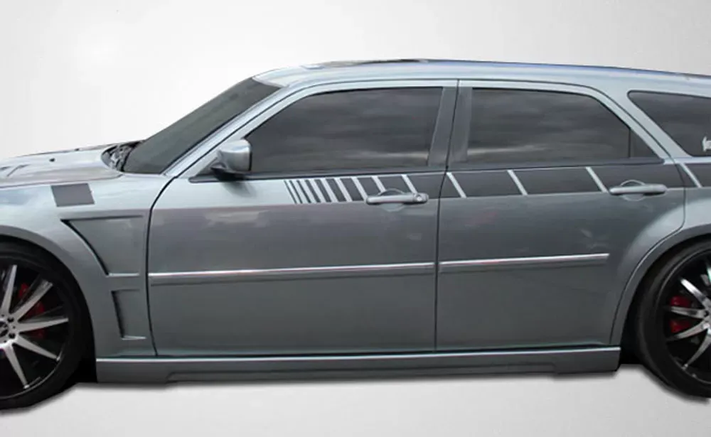 2005-2010 Dodge Magnum Chrysler 300 300C Couture Urethane Luxe Side Skirts Rocker Panels - 2 Piece - 104809