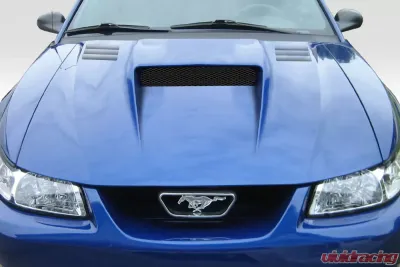 1999-2004 Ford Mustang Duraflex Venom Hood - 1 Piece - 104842