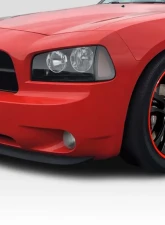 2006-2010 Dodge Charger Duraflex Daytona Look Front Lip Under Spoiler Air Dam (base model) - 1 Piece                                     - 104851 - Image 2