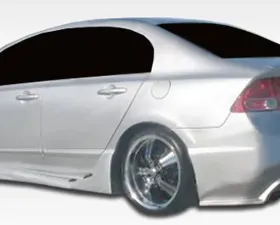 2006-2011 Honda Civic 4DR Duraflex I-Spec Side Skirts Rocker Panels - 2 Piece