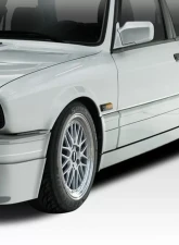 1984-1991 BMW 3 Series E30 2DR Duraflex M-Tech Side Skirts Rocker Panels - 2 Piece                                     - 105046 - Image 2