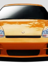 1999-2001 Porsche 996 Carrera C2 C4 and 1997-2004 Porsche Boxster Duraflex GT-2 Look Front Bumper Cover - 2 Piece                                     - 105109 - Image 11