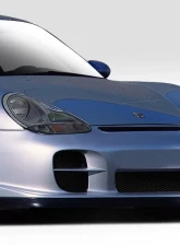 1999-2001 Porsche 996 Carrera C2 C4 and 1997-2004 Porsche Boxster Duraflex GT-2 Look Front Bumper Cover - 2 Piece                                     - 105109 - Image 2