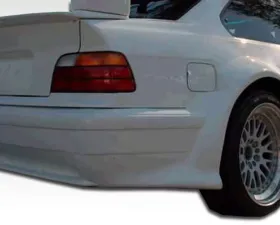 1992-1998 BMW 3 Series E36 2DR Duraflex GT500 Wide Body Rear Fender Flares - 2 Piece