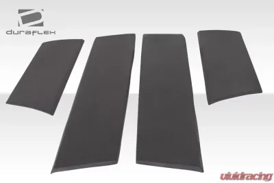 1984-1993 Mercedes 190 W201 Duraflex Evo 2 Wide Body Door Caps - 4 Piece - 105373