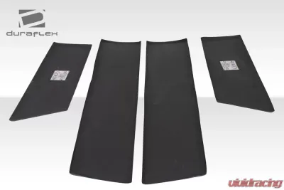1984-1993 Mercedes 190 W201 Duraflex Evo 2 Wide Body Door Caps - 4 Piece - 105373