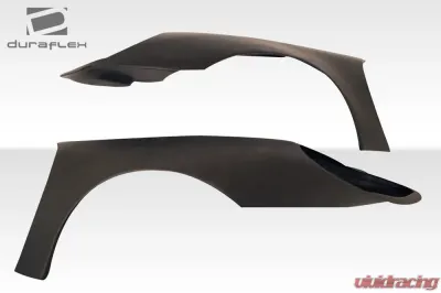 1999-2001 Porsche 996 Carrera C2 C4 Duraflex GT3-R Look Wide Body Front Fenders - 2 Piece - 105404