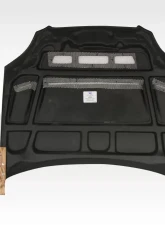 1996-1998 Honda Civic Duraflex Predator Hood - 1 Piece                                     - 105540 - Image 7