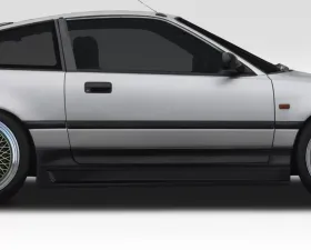 1988-1991 Honda CR-X Duraflex B-2 Side Skirts Rocker Panels - 2 Piece