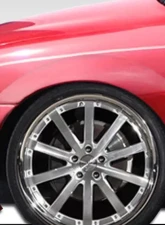 1995-1999 Chevrolet Cavalier 2DR Duraflex Millennium Wide Body Front Fender Flares - 2 Piece (S)                                     - 105643 - Image 7